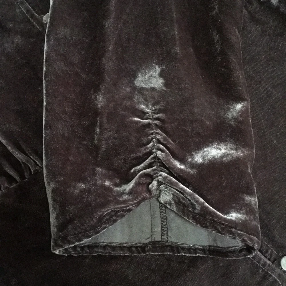 J. Jill Crushed Velvet Top - Picture 6 of 9